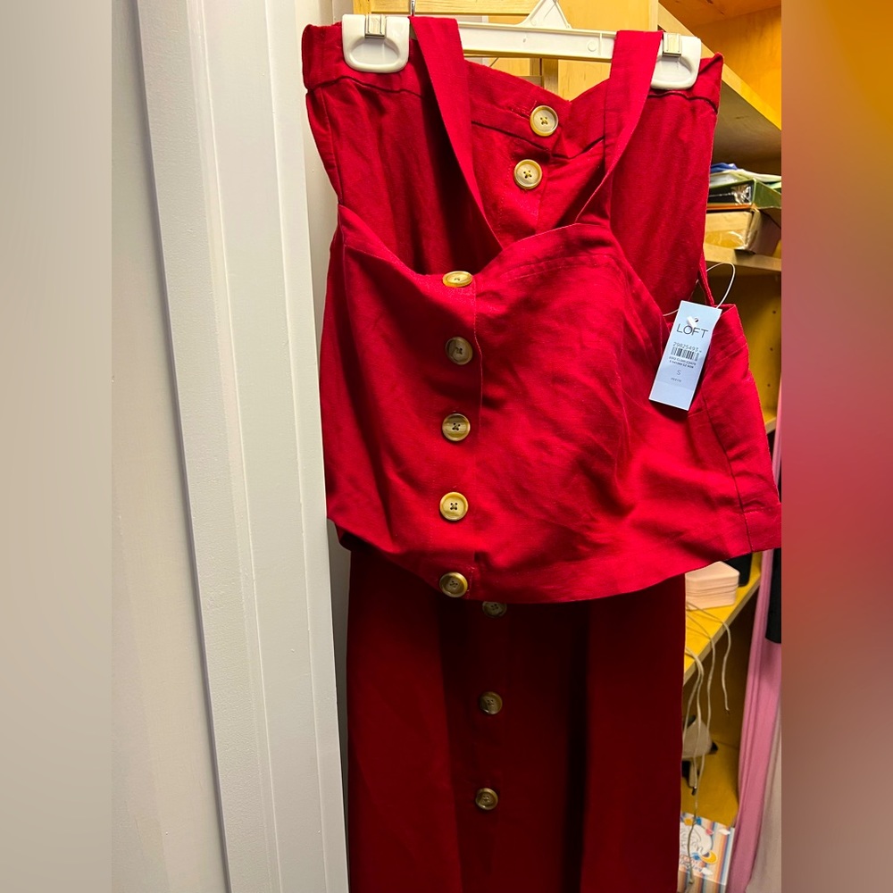 Two piece NWT Loft set